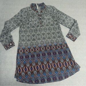 ROPER WOMEN'S POLY PULLOVER MULTICOLOR DRESS